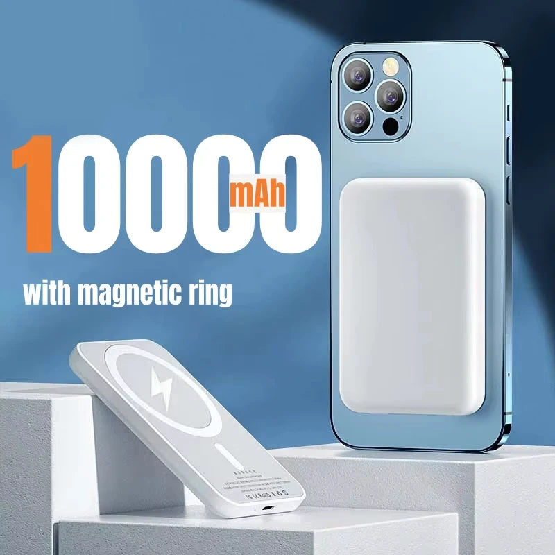 Lenovo 500000mAh Magnetic Wireless Power Bank PD22.5W Fast Charger For Magsafe iPhone Xiaomi 2026
