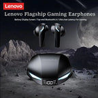 New Lenovo XT53 Bluetooth V5.4 Earphones LED Power Display Gaming Headphones Waterproof Anti-sweat Upgraded Wireless Earbud