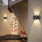 LED Wall Light Outdoor Indoor 2W 4W 6W 8W 10W AC85-265V Up Down White Black Modern Light For Home Garden Bedroom Corridor
