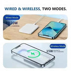 Lenovo 500000mAh Magnetic Wireless Power Bank PD22.5W Fast Charger For Magsafe iPhone Xiaomi 2026