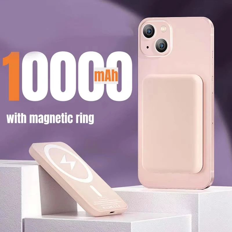 Lenovo 500000mAh Magnetic Wireless Power Bank PD22.5W Fast Charger For Magsafe iPhone Xiaomi 2026