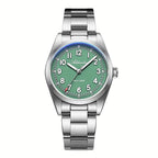 ADDIESDIVE Elegant Analog Watch BGW9 Luminous Sapphire Crystal Quartz Watches Stainless Steel AD2521 Male Clock Waterproof Watch