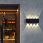 LED Wall Light Outdoor Indoor 2W 4W 6W 8W 10W AC85-265V Up Down White Black Modern Light For Home Garden Bedroom Corridor