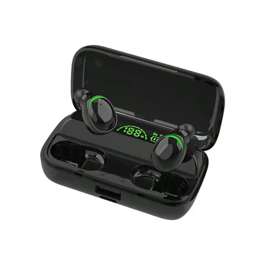 Bluetooth Headphones In Ear, Bluetooth 5.3 Headphones Wireless With Premium Hi-Fi Sound Touch Control, Wireless Headphones With 35H Playtime And LED Display, IP7 Waterproof Earphones With Mic