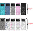 Military Armor Phone Case For iPhone 17 16 15 14 13 Pro Max 17Air 16E Magnetic Wireless Charging Anti-Drop Protective Cover