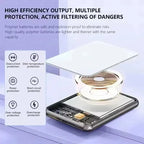 Lenovo 500000mAh Magnetic Wireless Power Bank PD22.5W Fast Charger For Magsafe iPhone Xiaomi 2026
