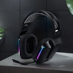Wireless Gaming Headset Mic Aux 3.5mm Wireless Headphone Replacement Microphone Headset Mic for Logitech G733 Gaming Headphones