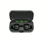 Bluetooth Headphones In Ear, Bluetooth 5.3 Headphones Wireless With Premium Hi-Fi Sound Touch Control, Wireless Headphones With 35H Playtime And LED Display, IP7 Waterproof Earphones With Mic