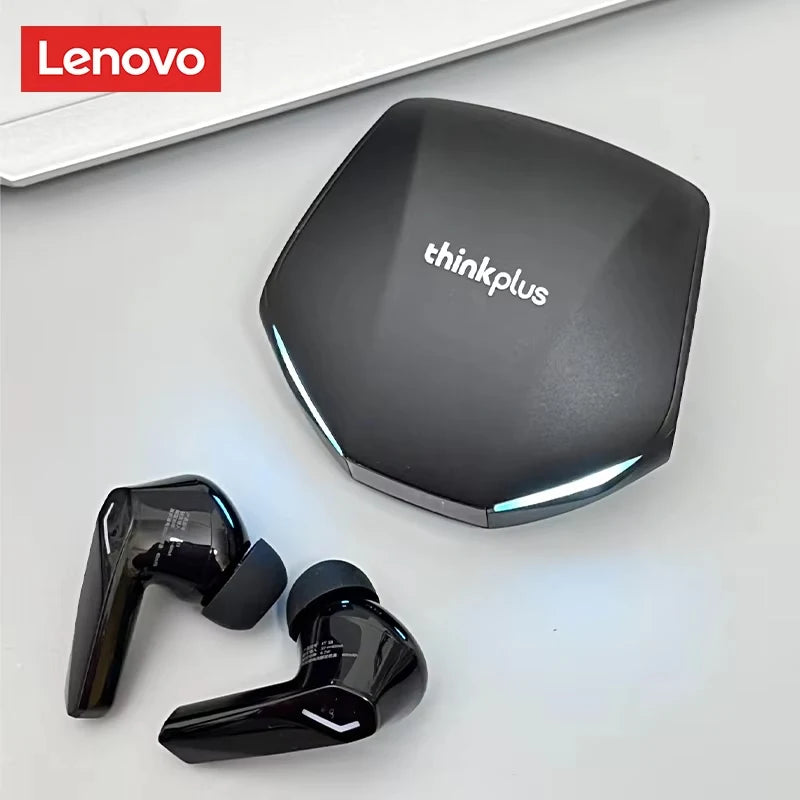 New Lenovo XT53 Bluetooth V5.4 Earphones LED Power Display Gaming Headphones Waterproof Anti-sweat Upgraded Wireless Earbud