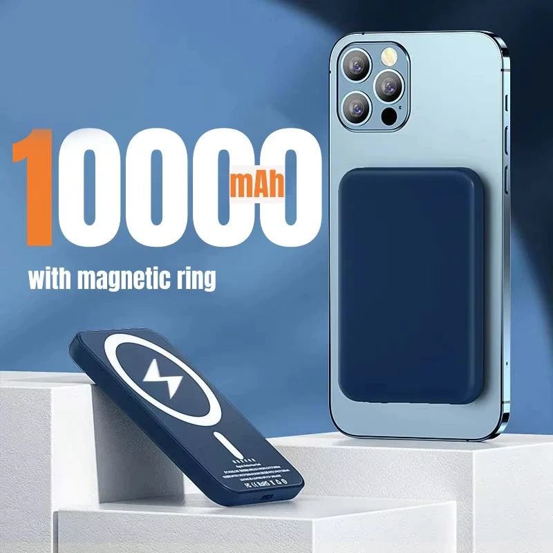 Lenovo 500000mAh Magnetic Wireless Power Bank PD22.5W Fast Charger For Magsafe iPhone Xiaomi 2026