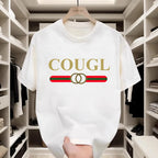 High-end Light Luxury Short-sleeved T-shirt for Men, A New Summer Fashion and Versatile Half-sleeved Round-neck Top for Men